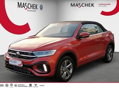 Neu VW T-Roc Cabriolet R-line 150 PS (110 kW) 2025 Kings red metallic / schwarz Cabrio