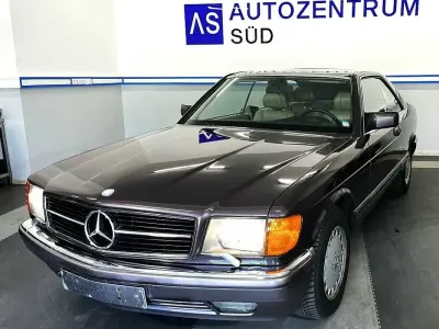Usata Mercedes 500 252 CV (185 kW) 1991 Marrone Coupé