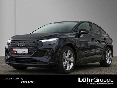 Schwarz Gebraucht 2022 Audi Q4 Sportback e-tron S-Line SUV | 31.980 € (Fairer Preis)