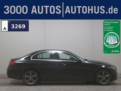 Schwarz unilack Gebraucht 2022 Mercedes C220 Avantgarde Limousine | 27.980 € (Fairer Preis)