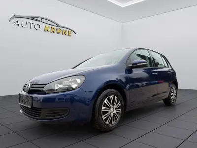Usata VW Golf VI 80 CV (58 kW) 2010 Blu Utilitaria