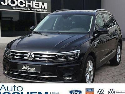 Gebraucht VW Tiguan Highline 190 PS (139 kW) 2019 Schwarz SUV