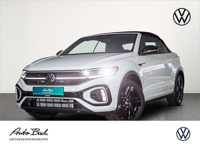 Neu VW T-Roc Cabriolet R-line 150 PS (110 kW) 2025 Pure white uni schwarz Cabrio