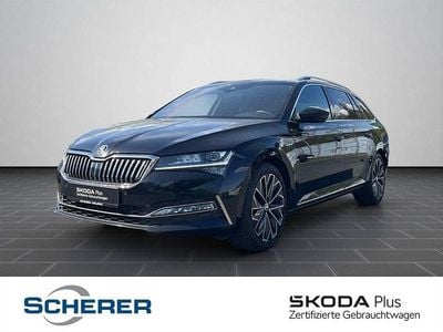 Gebraucht Skoda Superb LAURIN & KLEMENT 200 PS (147 kW) 2023 Blackmagic perleffekt Kombi