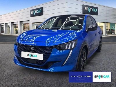 Blau Gebraucht 2021 Peugeot e-208 GT Kleinwagen | 16.790 € (Fairer Preis)