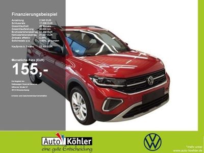 Kings red (metallic) Gebraucht 2025 VW T-Cross Goal SUV | 23.180 € (Fairer Preis)