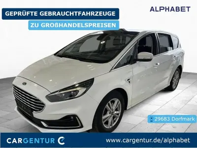 Gebraucht Ford S-MAX Titanium 150 PS (110 kW) 2022 Weiß Van / Kleinbus