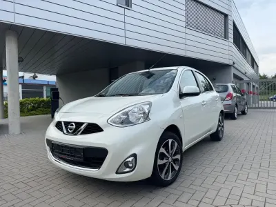 Gebraucht Nissan Micra Acenta 80 PS (58 kW) 2014 Weiß Kleinwagen
