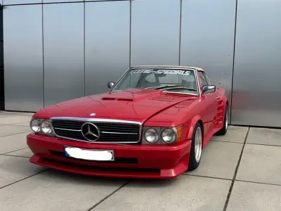 Gebraucht Mercedes SL280 185 PS (136 kW) 1978 Rot Cabrio
