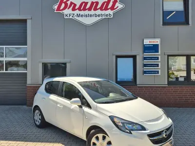 Używany Opel Corsa Edition 69 KM (50 kW) 2019 Biały Hatchback