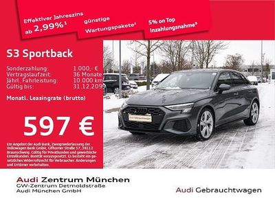 Daytonagrau perleffekt Gebraucht 2024 Audi S3 Ambiente Limousine | 46.971 € (Teuer)