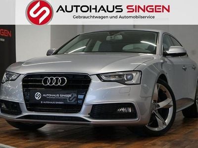 Silber (florettsilber) grau Gebraucht 2014 Audi A5 Sportback S-Line Kleinwagen | 21.990 € (Teuer)