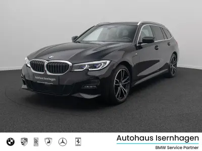 Gebraucht BMW 330e M Sport 292 PS (214 kW) 2021 Saphirschwarz475schwarz Limousine
