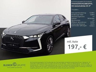 Gebraucht DS Automobiles DS4 Trocadero 131 PS (96 kW) 2022 Lackierung schwarz perla nera/ Limousine