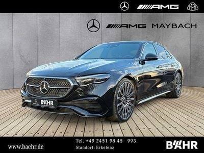 Lack obsidianschwarz Gebraucht 2025 Mercedes E450 AMG Limousine | 77.850 € (Teuer)