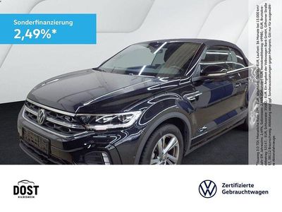Gebraucht VW T-Roc Cabriolet R-line 150 PS (110 kW) 2025 Schwarz Cabrio