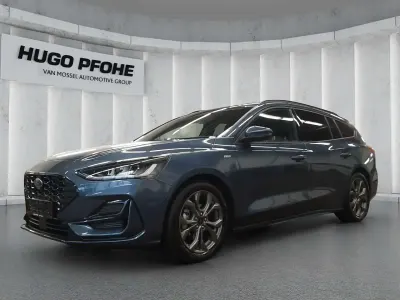 Gebraucht Ford Focus ST-Line X 116 PS (85 kW) 2024 Chrome blue metallic Kombi
