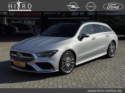 Brugt Mercedes CLA250 Shooting Brake AMG line 224 HK (164 kW) 2021 Sølv Stationcar