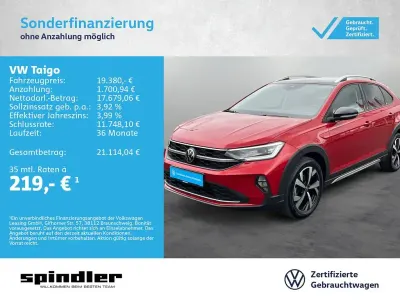 Gebraucht VW Taigo IQ Drive 110 PS (80 kW) 2022 Kings red metallic SUV