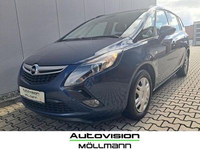 Gebraucht Opel Zafira Tourer 140 PS (102 kW) 2012 Blau Van / Kleinbus