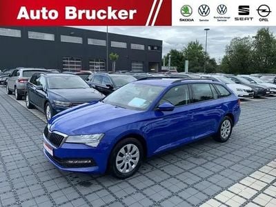 Usata Skoda Superb Active 150 CV (110 kW) 2019 Blu Station wagon