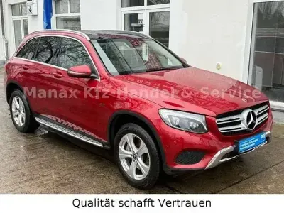 Usata Mercedes GLC350 211 CV (155 kW) 2018 Rosso SUV