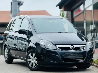 Brugt Opel Zafira Family 140 HK (102 kW) 2012 Sort MPV