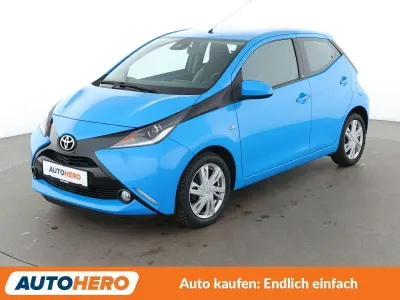 Gebraucht Toyota Aygo Edition-S 69 PS (50 kW) 2016 Blau Kleinwagen