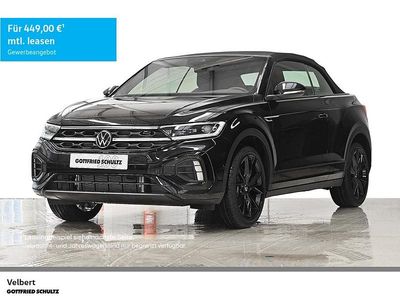 Neu VW T-Roc Cabriolet R-line 150 PS (110 kW) 2025 Schwarz Cabrio