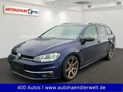 Gebraucht VW Golf VII Join 110 PS (80 kW) 2018 Blau Kombi