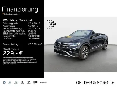 Usata VW T-Roc Cabriolet Goal 116 CV (85 kW) 2025 Nero Cabrio