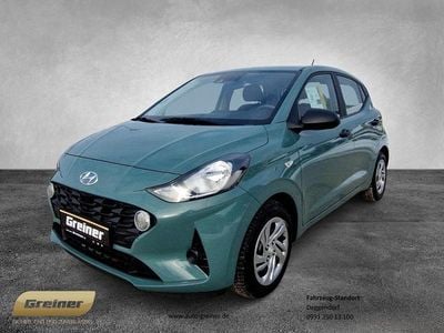 Gebraucht Hyundai i10 Pure 67 PS (49 kW) 2022 Grün Kleinwagen