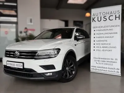 Gebraucht VW Tiguan Allspace Highline 239 PS (175 kW) 2017 Weiß SUV