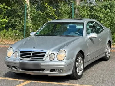 Gebraucht Mercedes CLK200 Elegance 136 PS (100 kW) 2000 Silber Coupé