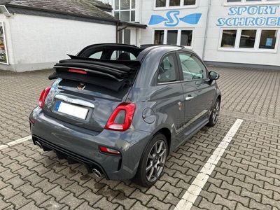 gebraucht Abarth 595C 145PS Pista Grau - Sitzheizung-Navi-Klima