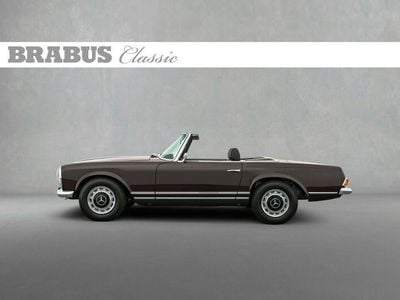 Gebraucht Mercedes SL280 Classic 170 PS (125 kW) 1968 542 dunkelrot / 040 schwarz Cabrio