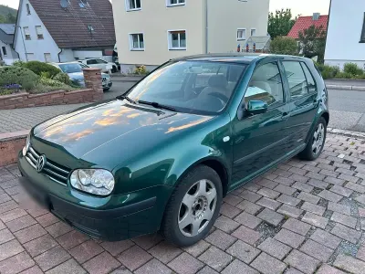 Gebraucht VW Golf IV 2002 Grün Kleinwagen