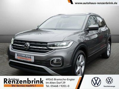 Gebraucht VW T-Cross Style 110 PS (80 kW) 2021 Grau (limestone grey metallic) SUV