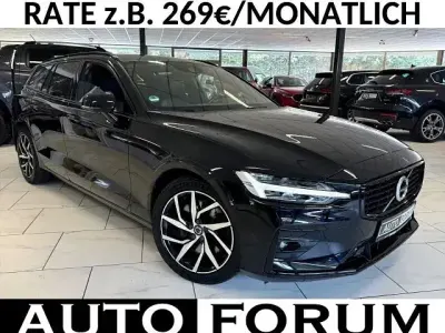 Gebraucht Volvo V60 R-Design 197 PS (144 kW) 2020 Schwarz Kombi