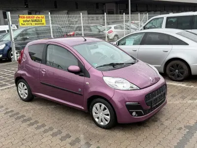 Gebraucht Peugeot 107 Envy 68 PS (50 kW) 2013 Violett Kleinwagen