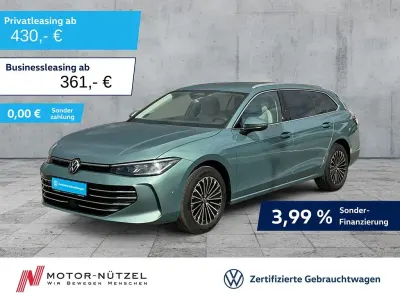 Gebraucht VW Passat Elegance 150 PS (110 kW) 2025 Maripositgrün metallic Kombi