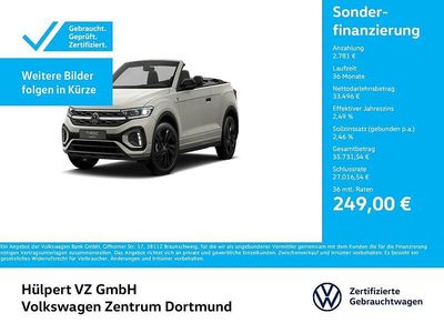 Usata VW T-Roc Cabriolet Karmann 150 CV (110 kW) 2025 Grigio Cabrio