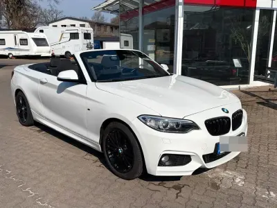 Używany BMW 218 M Sport 136 KM (100 kW) 2016 Biały Kabriolet