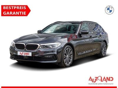 Gebraucht BMW 520 Sport Line 190 PS (139 kW) 2019 Schwarz (metallic) Kombi