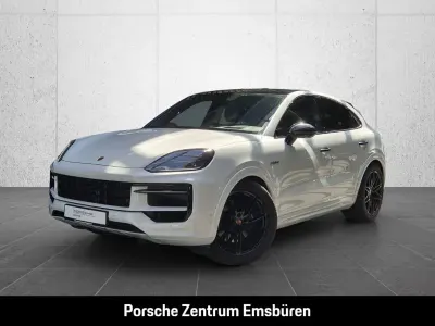 Gebraucht Porsche Cayenne E-Hybrid Coupe 470 PS (345 kW) 2024 Carraraweißmetallic SUV