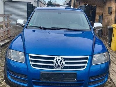 Gebraucht VW Touareg 224 PS (164 kW) 2005 Blau SUV