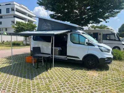 Gebraucht Ford Transit Custom 150 PS (110 kW) 2024 Weiß Van