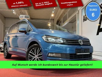 Gebraucht VW Touran Highline 150 PS (110 kW) 2017 Blau Van / Kleinbus