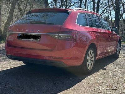 Gebraucht Skoda Superb Style 150 PS (110 kW) 2020 Rot Kombi