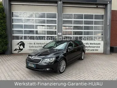 Gebraucht Skoda Superb Best of 140 PS (102 kW) 2015 Schwarz Kombi